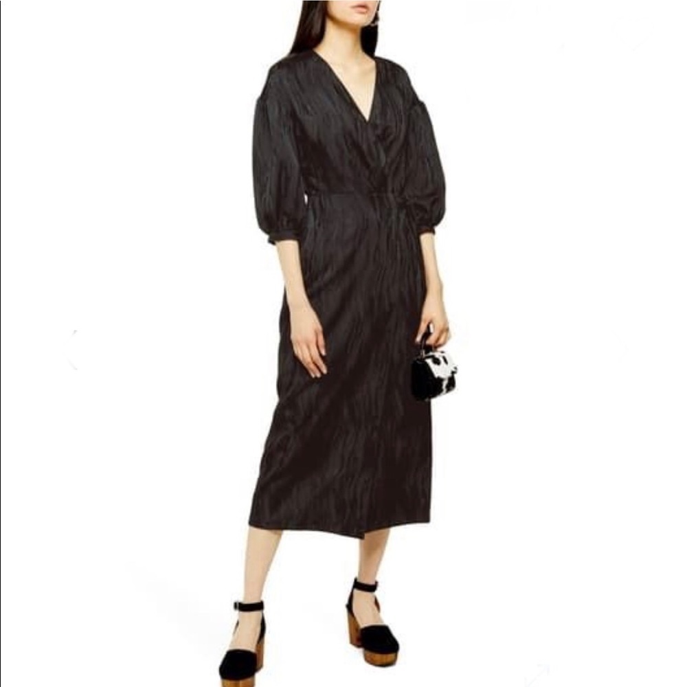 Top Shop Sleek Classic Wrap Dress
